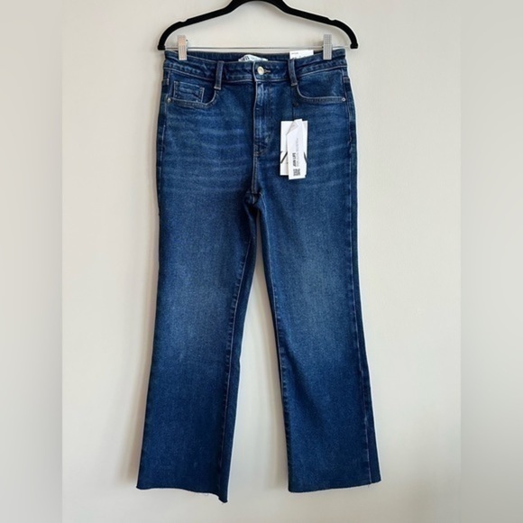 NWT Zara Z1975 High Rise Mini Flare Jeans - Picture 10 of 15